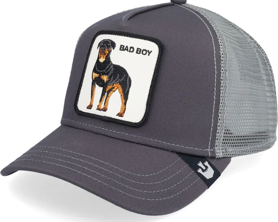 The Baddest Boy Grey Trucker - Goorin Bros.
