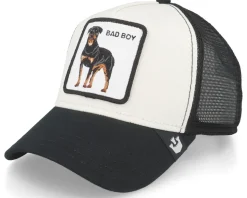 The Baddest Boy White/Black Trucker - Goorin Bros.