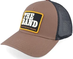 The Band Valin Brown/Black Trucker - American Needle