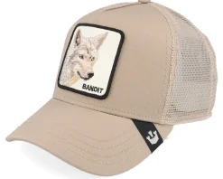 The Bandit Coyote Eco Brutalism Taupe A-Frame Trucker - Goorin Bros.