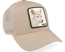 The Bandit Coyote Eco Brutalism Taupe A-Frame Trucker - Goorin Bros.