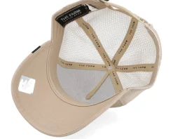 The Bandit Coyote Eco Brutalism Taupe A-Frame Trucker - Goorin Bros.