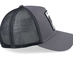 The Black Sheep Grey/Black A-Frame Trucker - Goorin Bros.