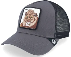 The Black Sheep Grey/Black A-Frame Trucker - Goorin Bros.