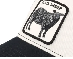 The Black Sheep White/Black Trucker - Goorin Bros.