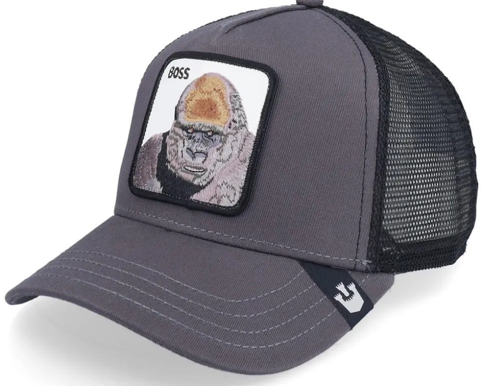 The Boss Core Charcoal Trucker - Goorin Bros.
