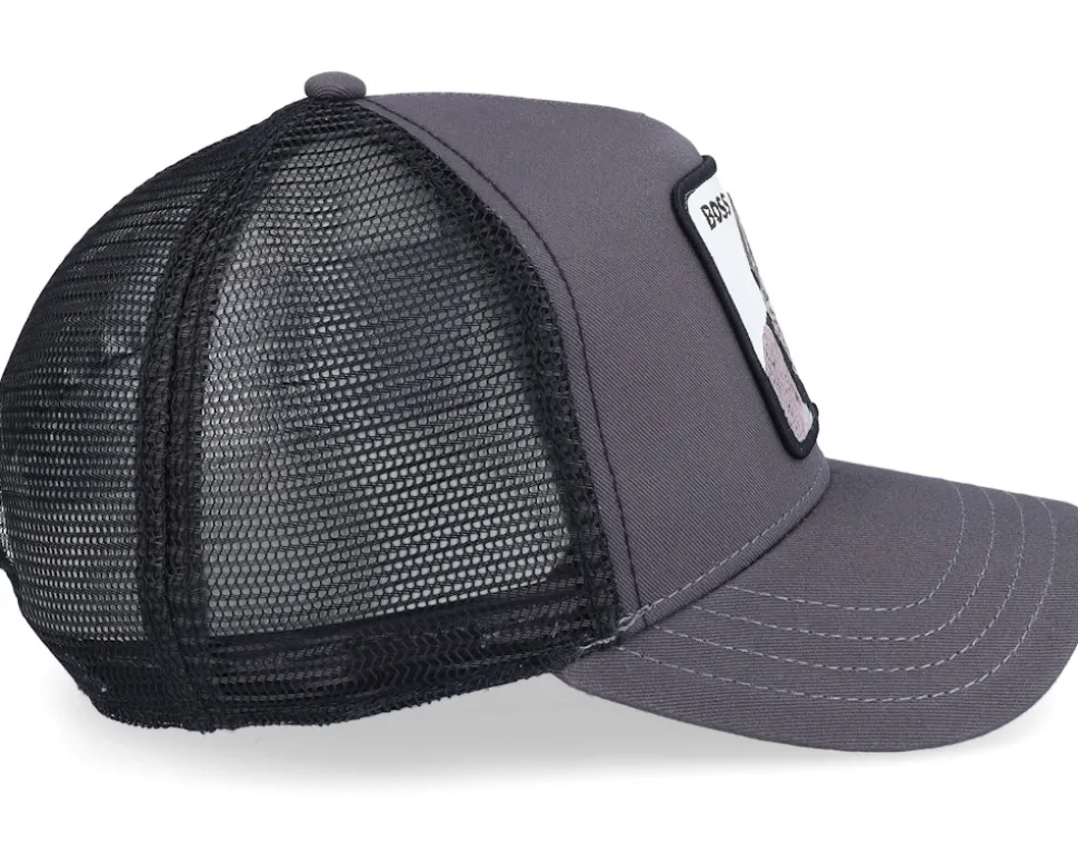 The Boss Core Charcoal Trucker - Goorin Bros.