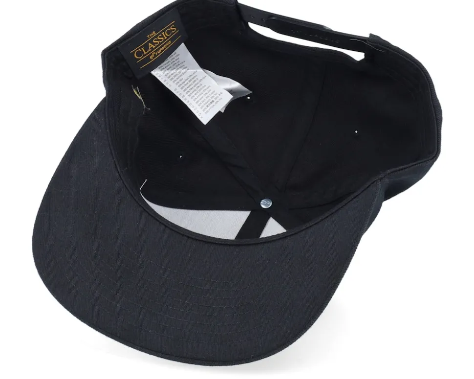 The Bronx 3d Script Black Snapback - Lucid Smile