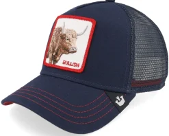 The Bullish Bull Navy A-Frame Trucker - Goorin Bros.