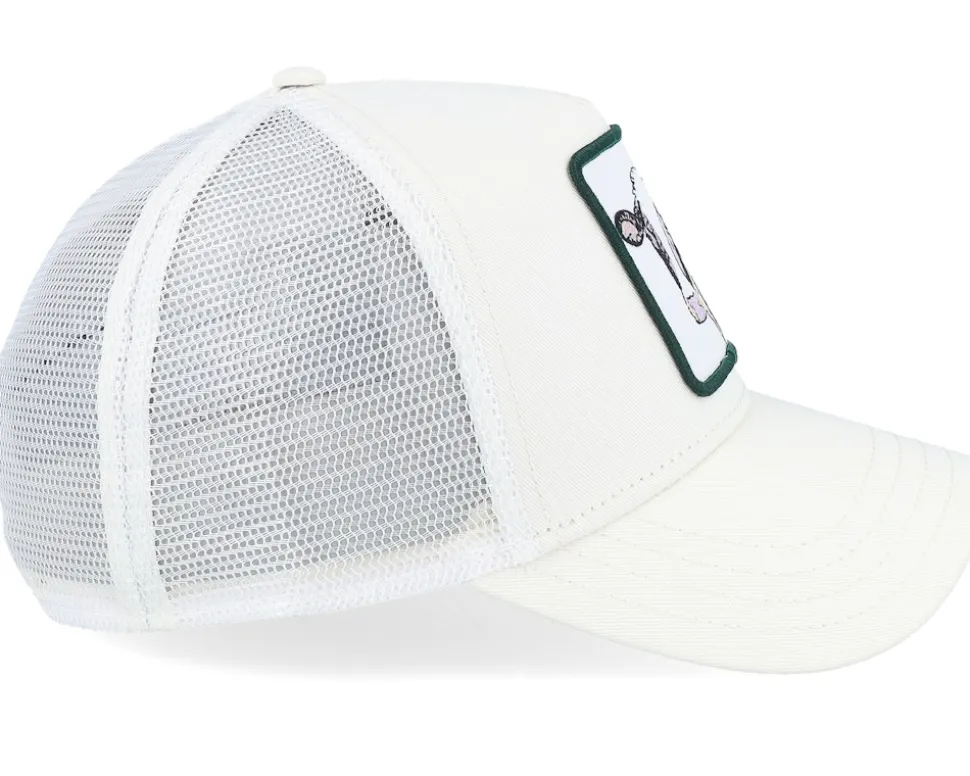 The Cash Cow Global Core Ivory A-Frame Trucker - Goorin Bros.