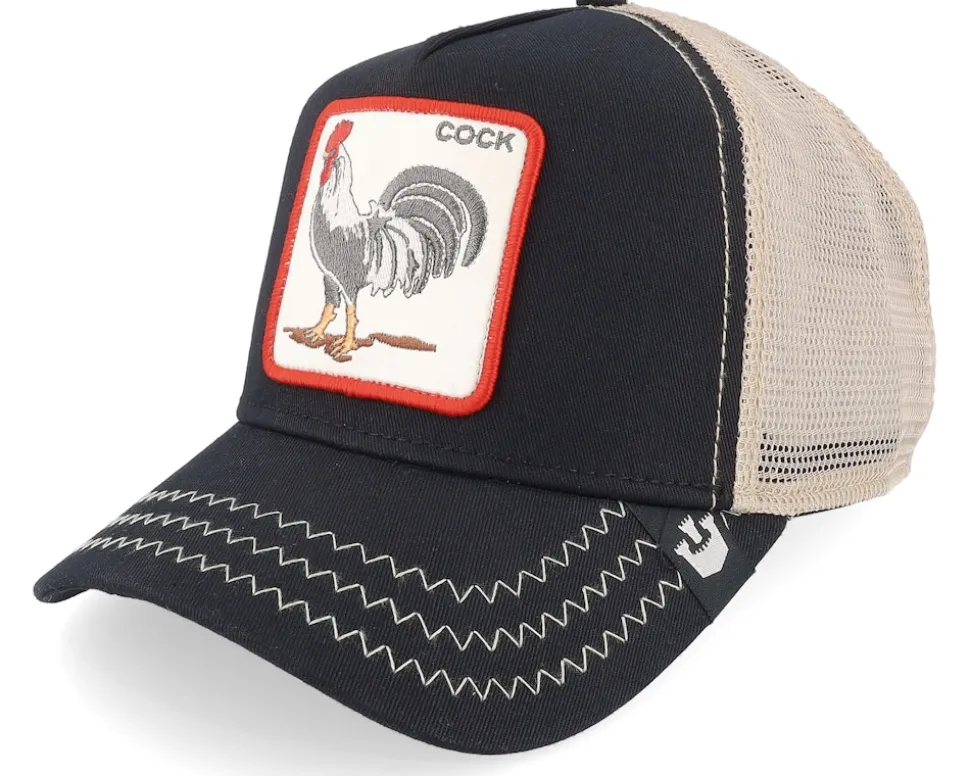 The Cock Black/Khaki Trucker - Goorin Bros.