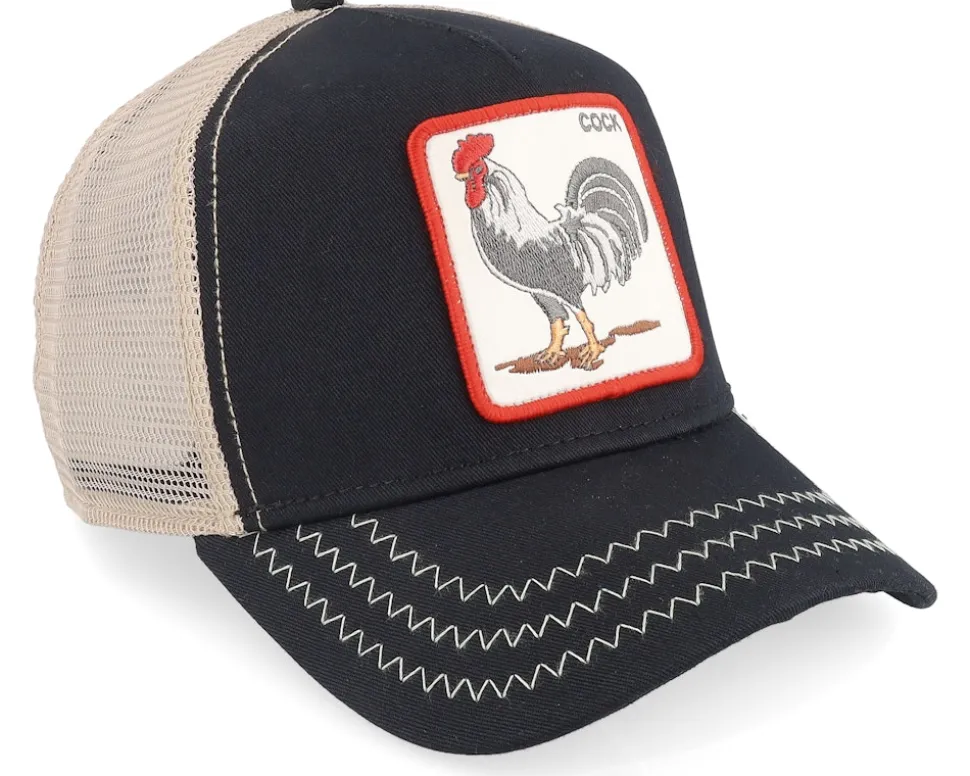 The Cock Black/Khaki Trucker - Goorin Bros.