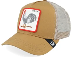 The Cock Navy/Khaki/Red Trucker - Goorin Bros.