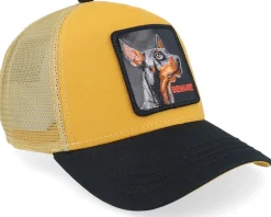 The Doberman Brutalism Mustard A-Frame Trucker - Goorin Bros.