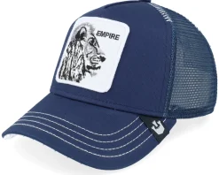 The Empire Lion Navy A-Frame Trucker - Goorin Bros.