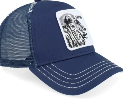 The Empire Lion Navy A-Frame Trucker - Goorin Bros.