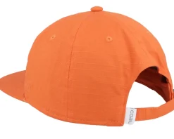The Field Orange Strapback - Coal