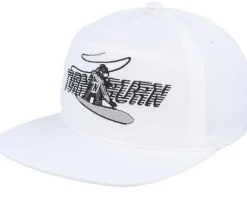 The Field White Strapback - Coal