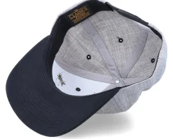 The Fly Heather Grey/Black Snapback - Iconic