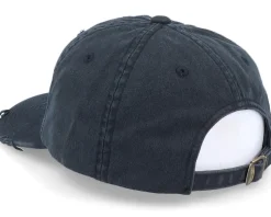 The Fly Ripped Black Dad Cap - Iconic