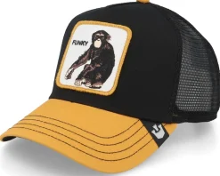 The Funky Monkey Black/Yellow Trucker - Goorin Bros.