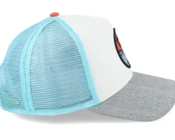 The Glow Off White/Heather Grey Trucker - Coastal
