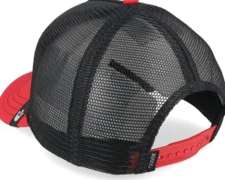 The Goat Steer Fab Farm Black/Red A-Frame Trucker - Goorin Bros.