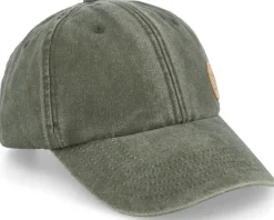 The Good Vibes Only Washed Denim Olive Dad Cap - Iconic