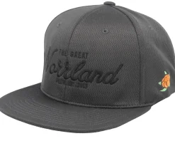 The Great Norrland Sport Cap Black Snapback - SQRTN