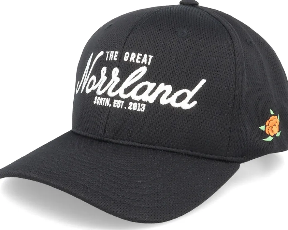 The Great Norrland Sport 120 Cap Black Adjustable - SQRTN