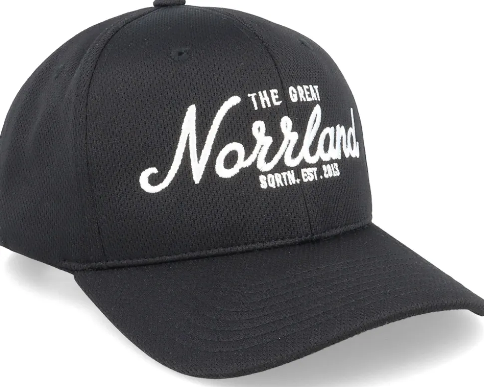 The Great Norrland Sport 120 Cap Black Adjustable - SQRTN