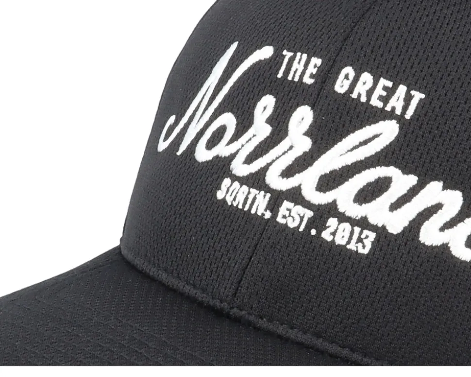 The Great Norrland Sport 120 Cap Black Adjustable - SQRTN