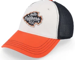 The Great Outdoors Usa Black/Charcoal Trucker - Wild Spirit