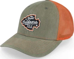 The Great Outdoors Usa Dark Loden/Terra Cotta - Wild Spirit