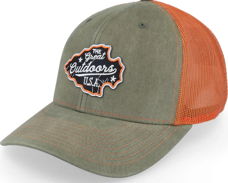 The Great Outdoors Usa Dark Loden/Terra Cotta - Wild Spirit