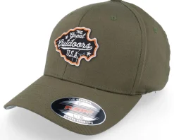 The Great Outdoors Usa Olive Flexfit - Wild Spirit