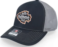 The Great Outdoors Usa Stone/Black/Orange Trucker - Wild Spirit