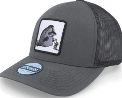 The Groke Charcoal/Black Trucker - Moomin