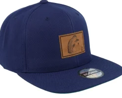 The Groke Engraved Patch Navy Snapback - Moomin