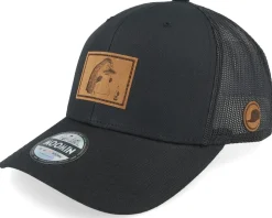 The Groke Engraved Patch Black Trucker - Moomin