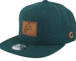 The Groke Engraved Patch Green Snapback - Moomin