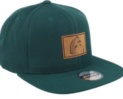 The Groke Engraved Patch Green Snapback - Moomin