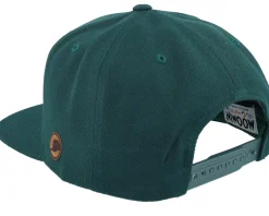 The Groke Engraved Patch Green Snapback - Moomin