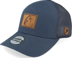 The Groke Engraved Patch Navy Trucker - Moomin