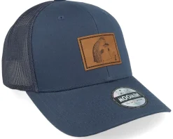 The Groke Engraved Patch Navy Trucker - Moomin