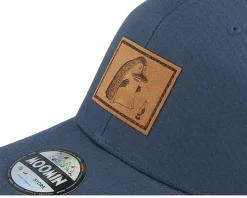 The Groke Engraved Patch Navy Trucker - Moomin