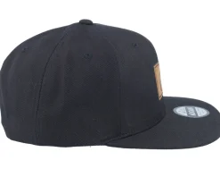 The Groke Engraved Patch Black Snapback - Moomin