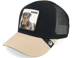 The Guard Dog Seasonal Core Black/Taupe A-Frame Trucker - Goorin Bros.
