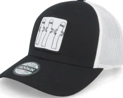 The Hattifatteners Black/White Trucker - Moomin