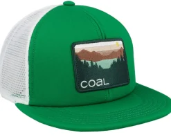 The Hauler Roomy Green/White Trucker - Coal